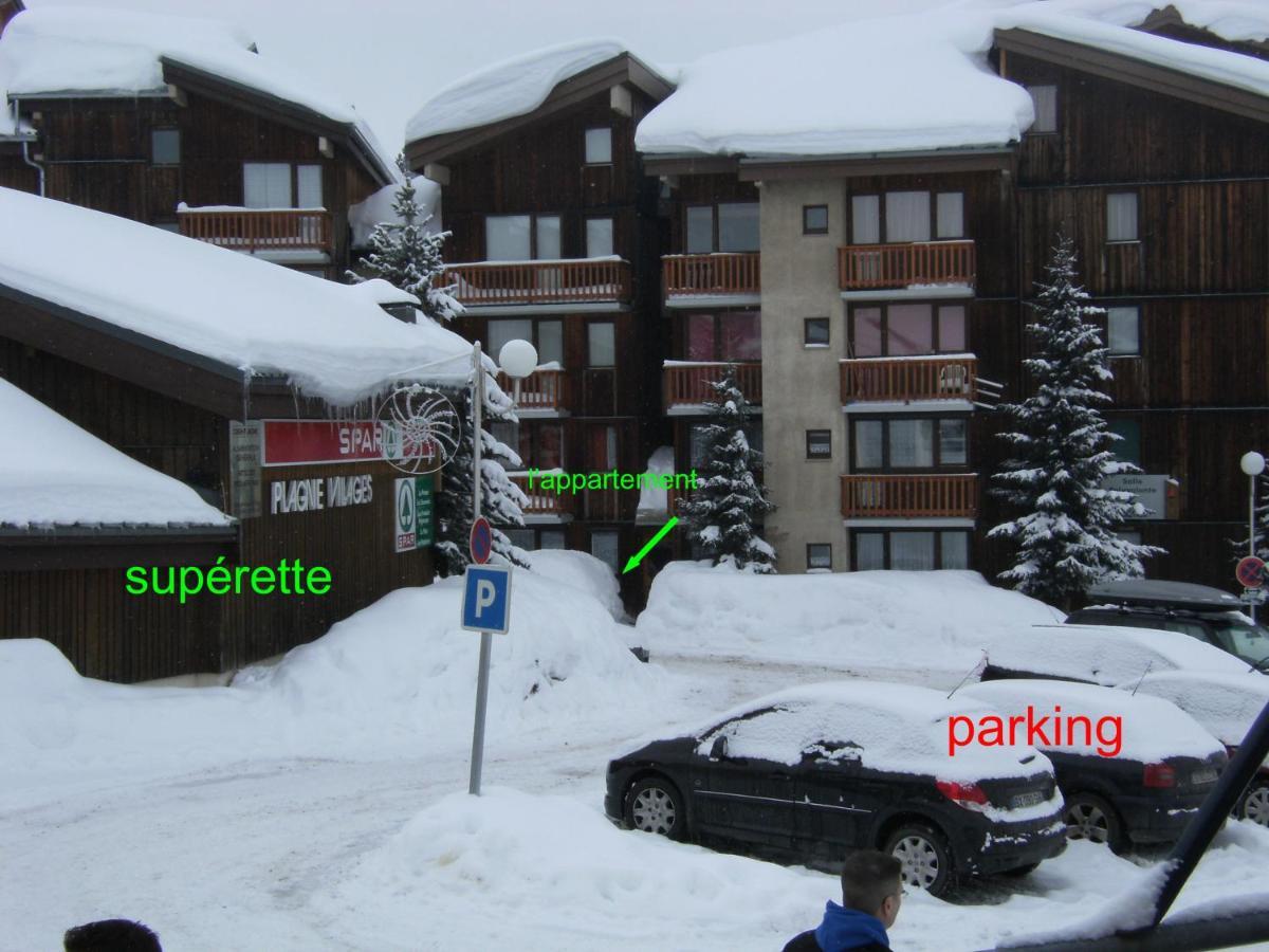 Appartement 5 Pers Plagne Village La Plagne Exterior foto